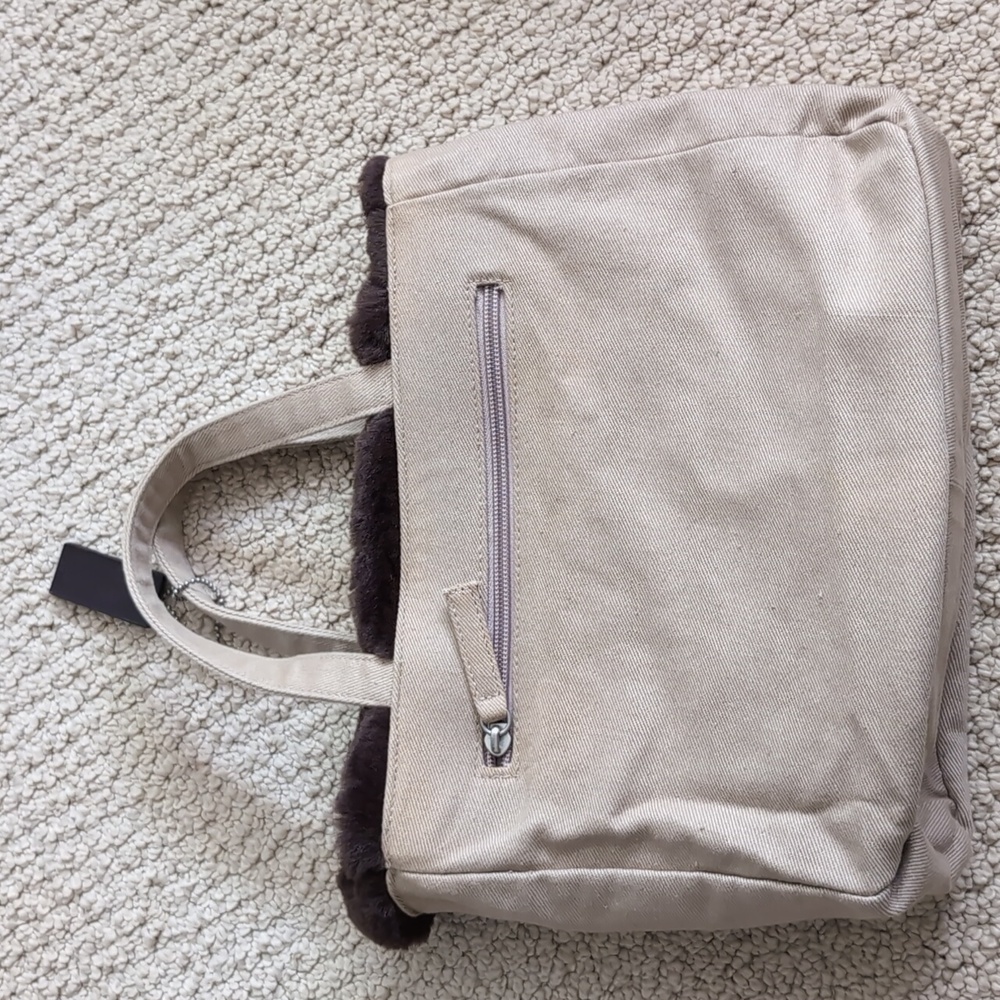 Gently worn Espirit reversible top handle bag - Picture 2 of 10